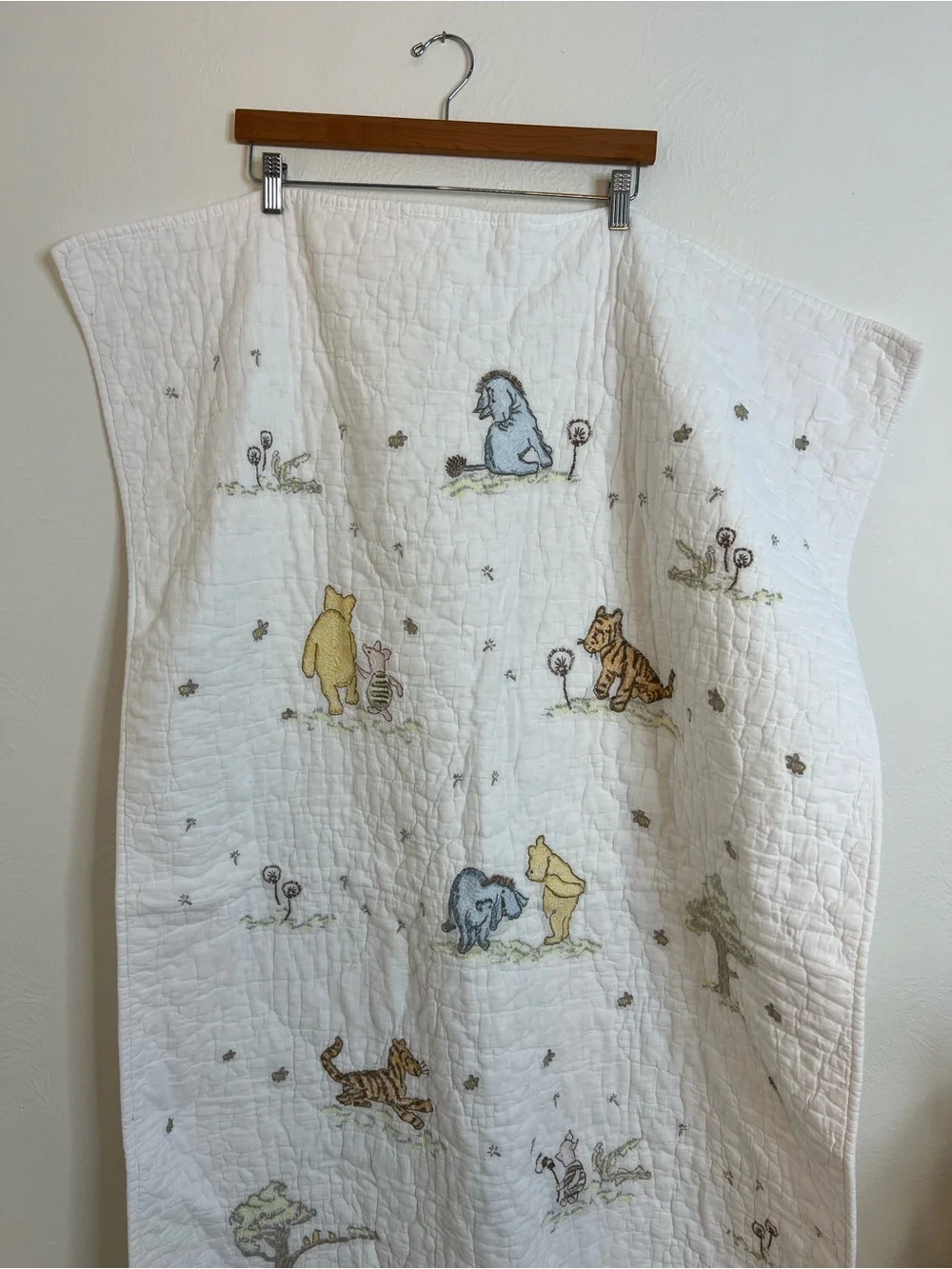 Pottery Barn Disney Winnie The Pooh Baby Quilt